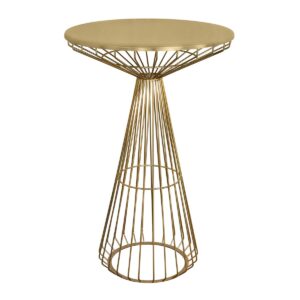 Gold Wire Cocktail Table