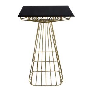 Gold Square top Cocktail Table