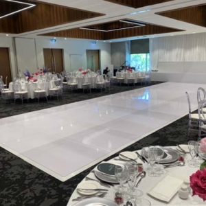 White Gloss Dance Floor