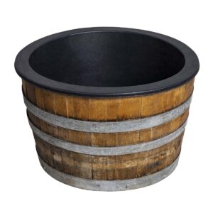 Half Wine Barrel