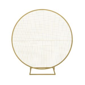 Gold Round Arbor